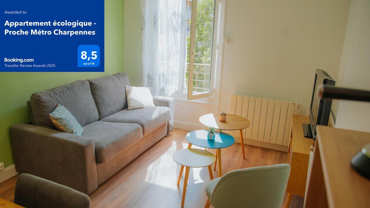 Appartement Ecologique - Proche Metro Charpennes Villeurbanne Eksteriør bilde